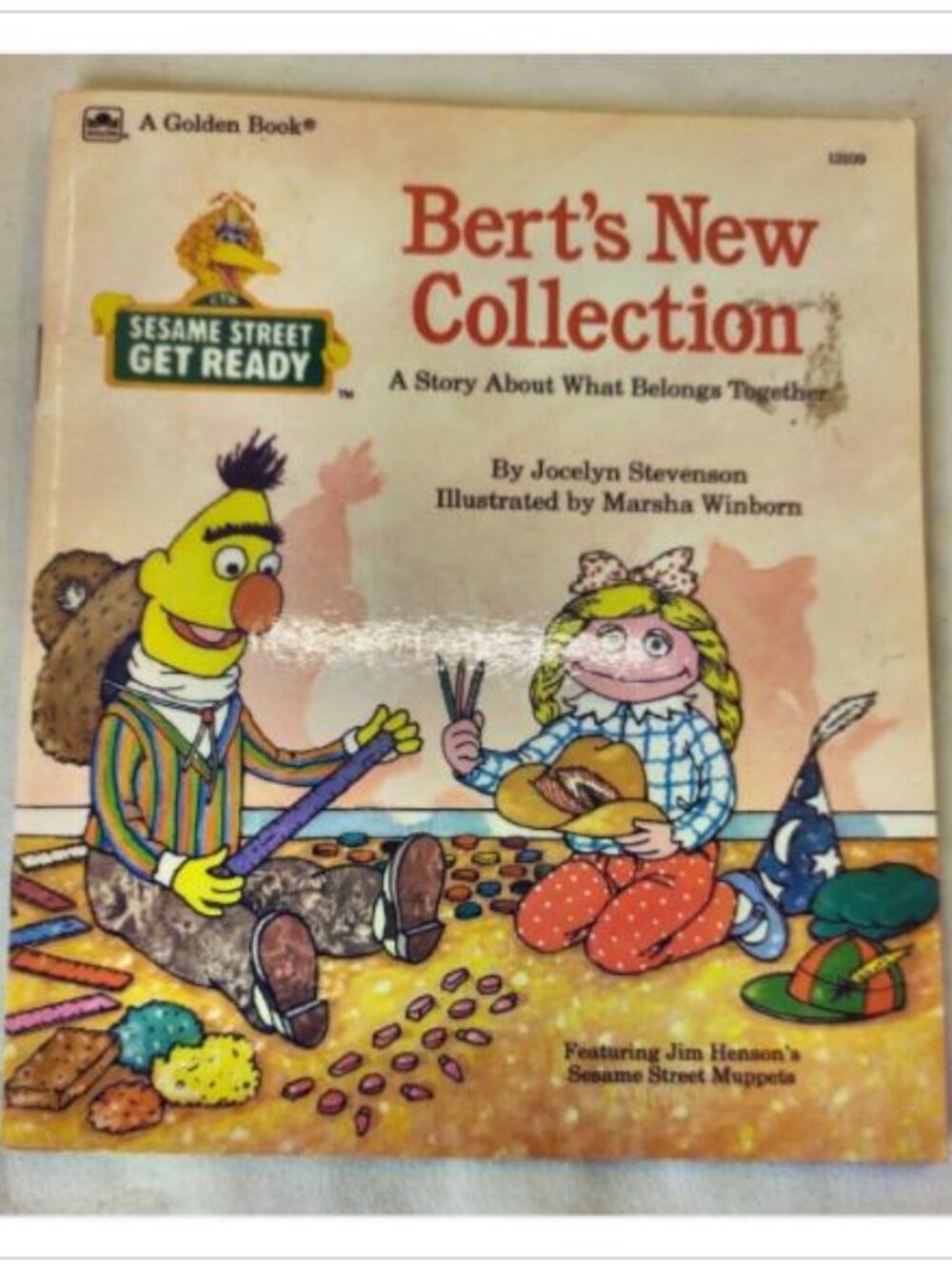 Berts New Collection Sesame Street 1988 Hardcover ISBN 0307131092